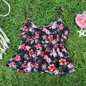 🏷️Buy 4 Get 1 Free🏷️Hollister Floral Tank Top